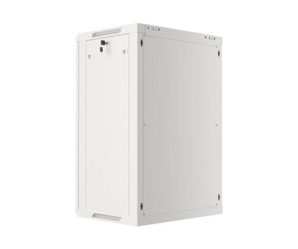 Szafa RACK Lanberg Wisząca 19" 18U 600x450mm jednosekcyjna (szara)